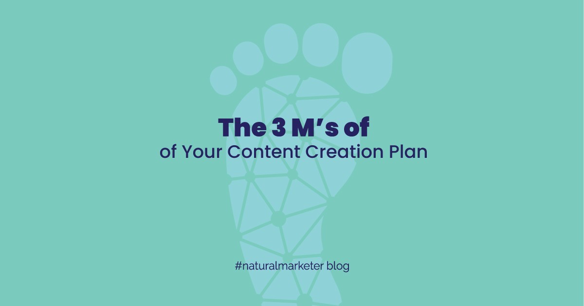 3 Ms of Content Plan